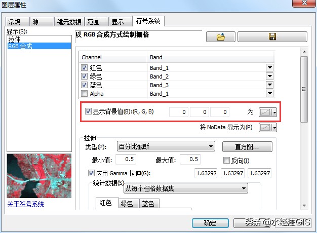 设置背景为透明_ArcGIS_ArcMap去除影像黑边