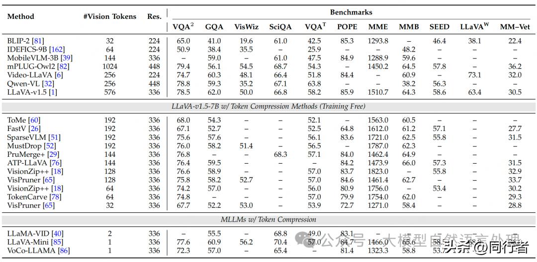 数据压缩_ 视频数据 token 压缩策略 _多模态大模型 token 压缩 